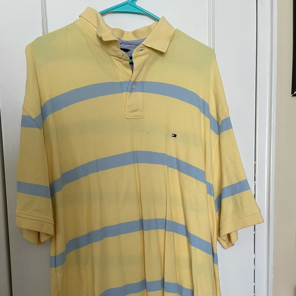 Tommy Hilfiger men’s yellow polo XXL